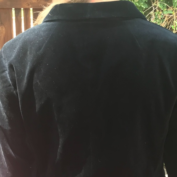 NEW J. Crew Blue Cotton Velvet Jacket - Picture 8 of 10